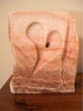 Alabaster sculpture